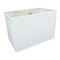 Concept Rectangular Drum Lampshade (10x16) x 11 White