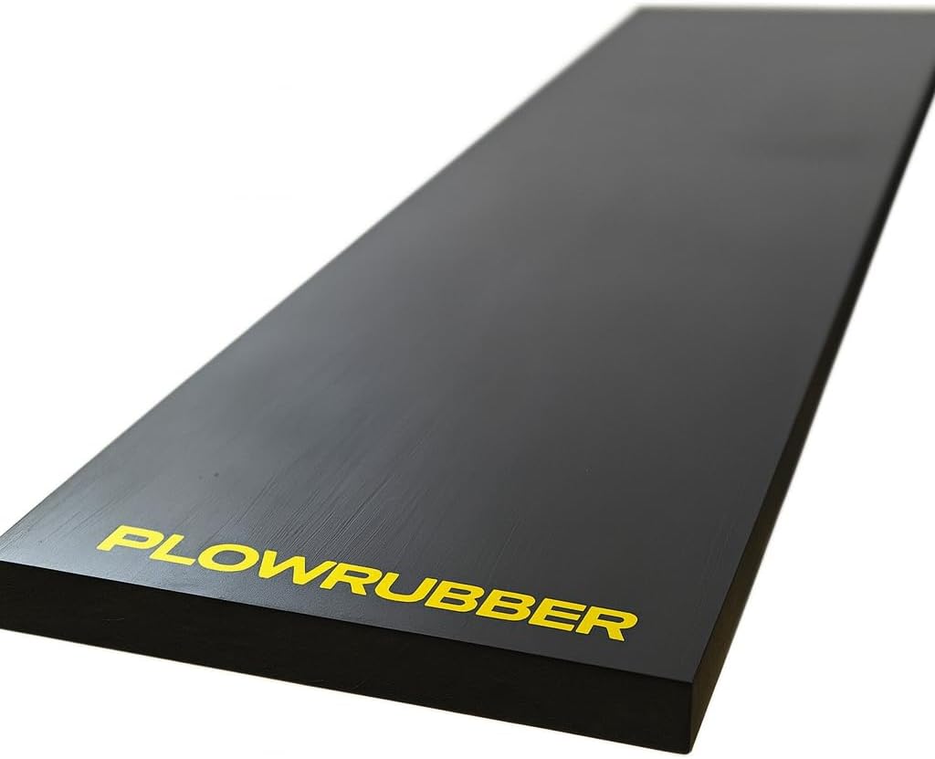 UHMW Snow Plow Poly Cutting Edge Industrial Strength 3/4 X Thick X 4 Wide Driveway Safe plow Blade, Poly plow Cutting Edge, Snow Blower Edge, ATV Snow plow Blade (54 Long)