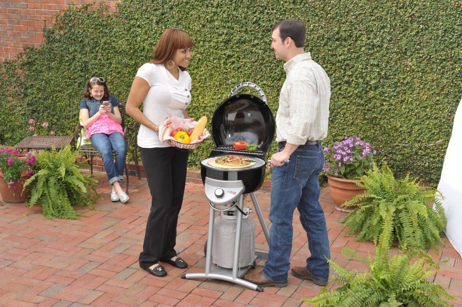 CharBroil TRUInfrared Patio Bistro Gas Grill  Black