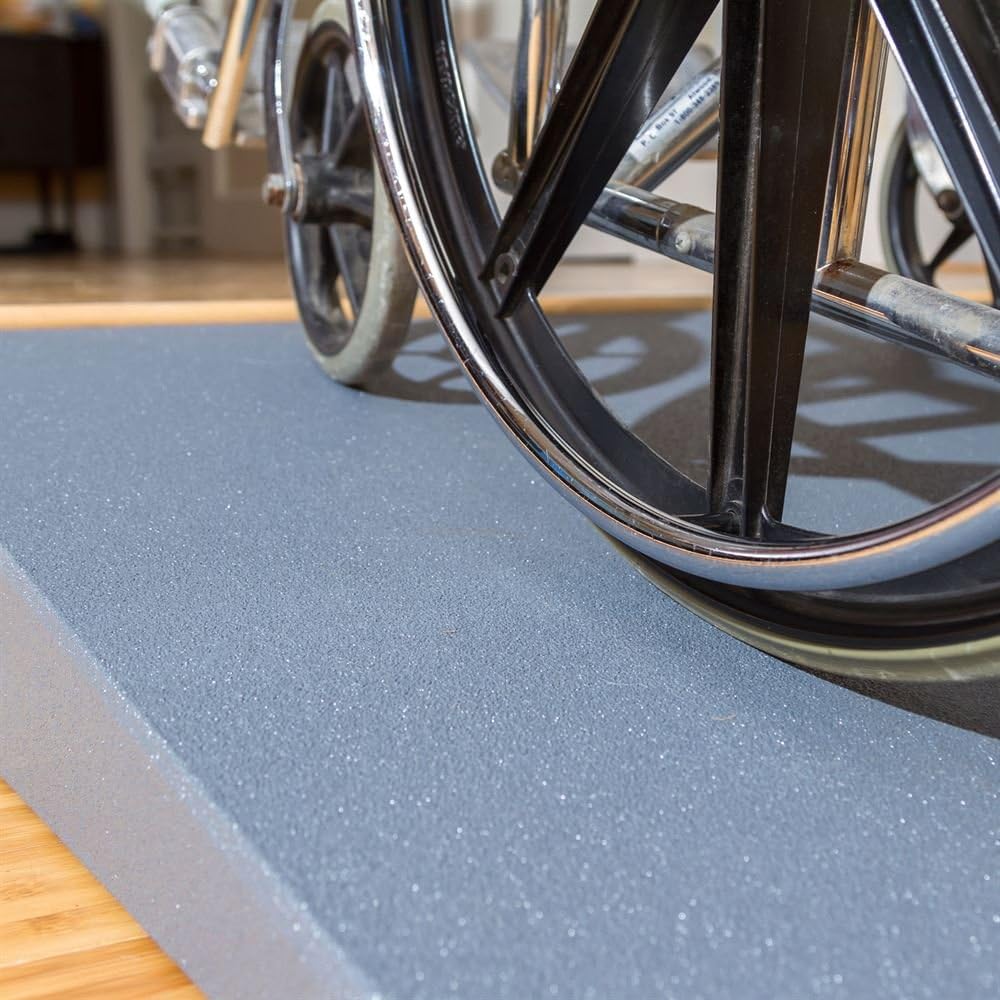 VersaRamp 6 High Lightweight Foam Threshold Ramp for Wheelchairs, Mobility Scooters, and Power Chairs by Silver Spring