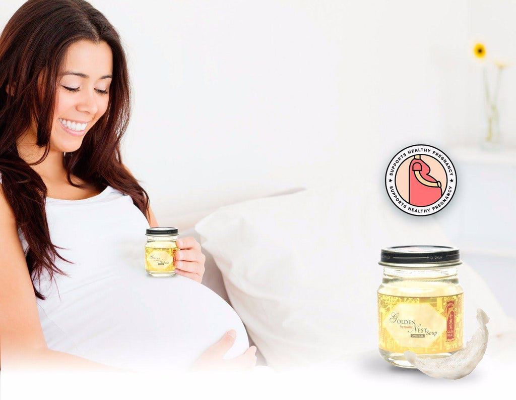 Bird’s (Swallow’s) Nest Soup – Original Rock Sugar – Golden Nest 1 Box (6 Bottles x 75ml)
