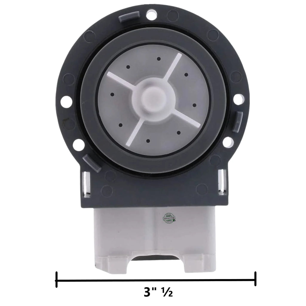 GlobPro PD00002185 2754406 AP5583541 PS4204640 Washer Drain Pump Motor 3  length Approx Replacement for and compatible with Samsung Heavy DUTY