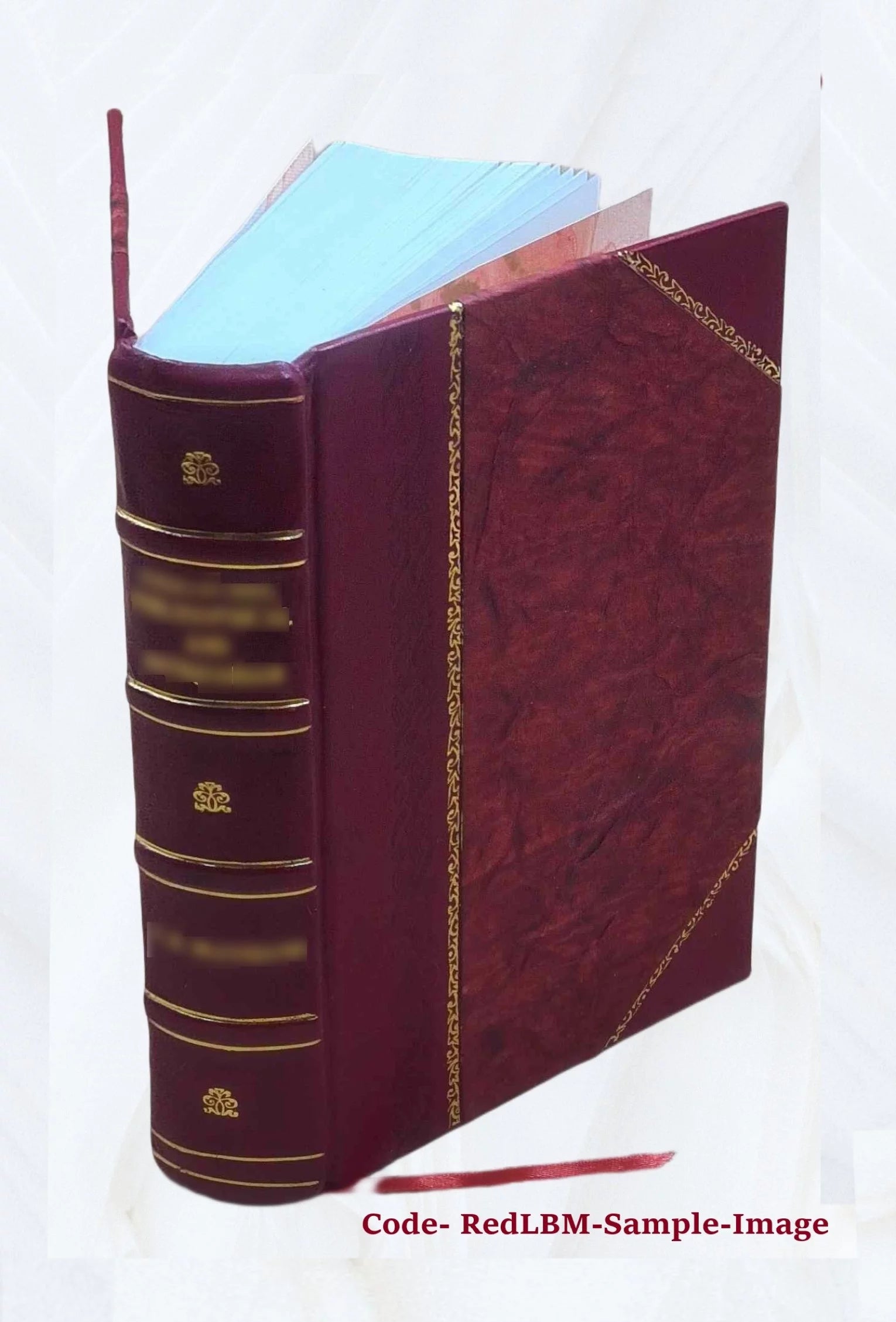 Eléments de médecine clinique Volume v.2 1857 [Leather Bound]