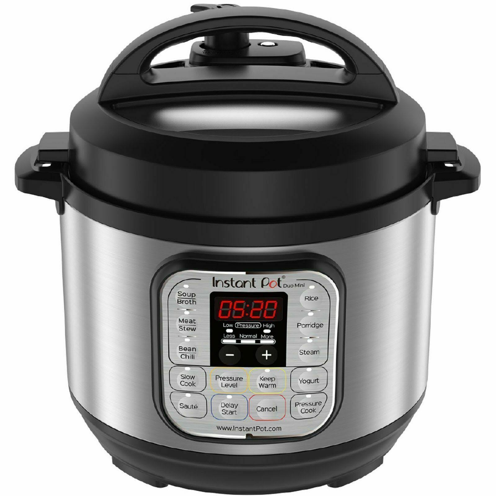 Instant Pot Duo Mini 7-in-1 3qt Electric Pressure Cooker - Silver
