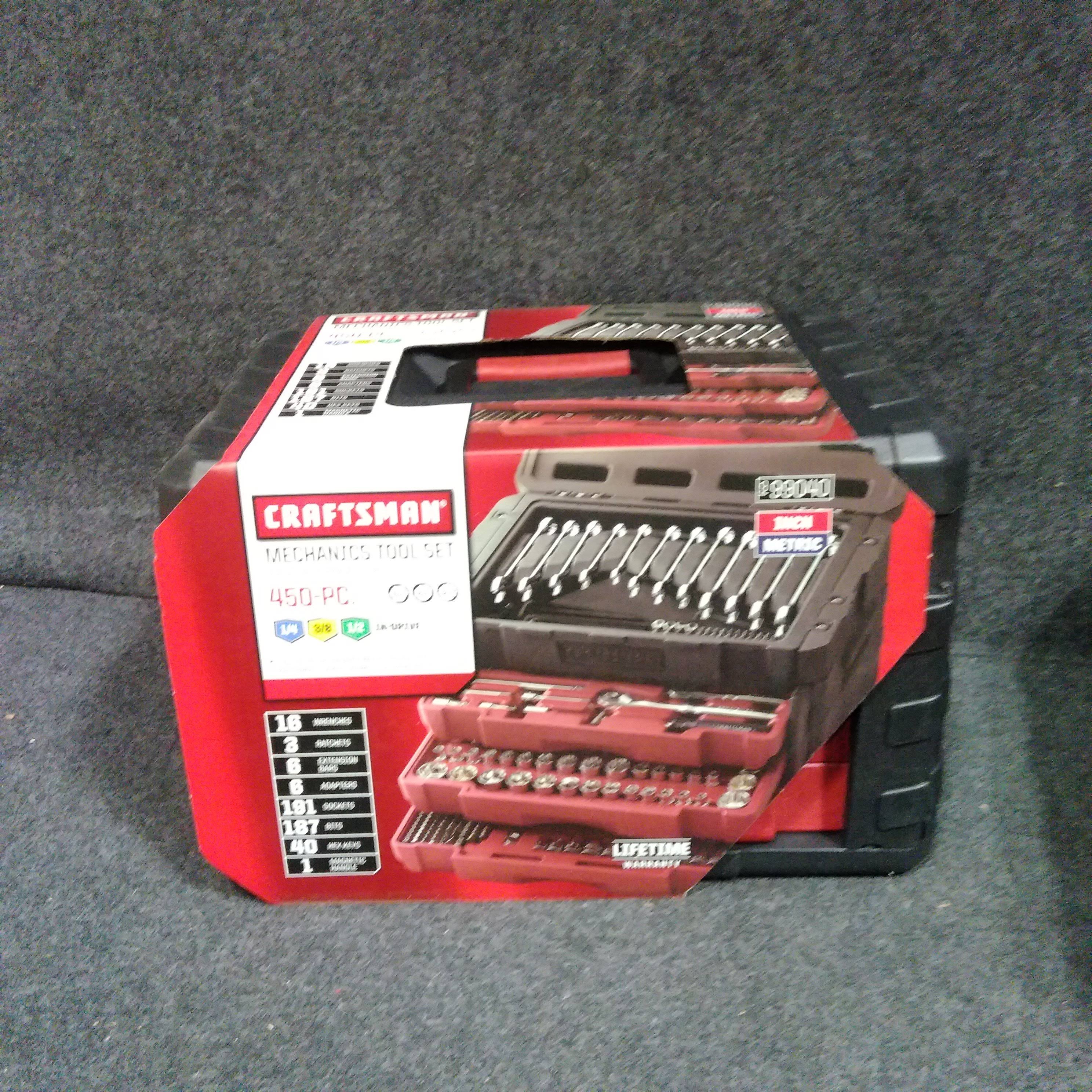 Craftsman 450-Piece Mechanic S Tool Set