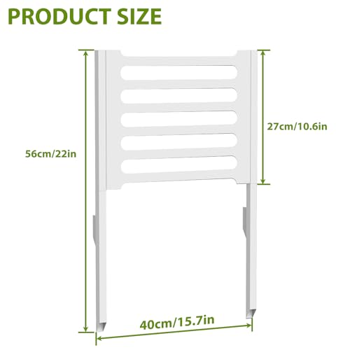 Privacy Fence 12 Pack, Air Conditioner Fence 15.7'' × 22'', Outdoor Privacy Fence Screen, Trash Can Enclosure, Pool Equipment Panels, Panels Outdoor for Garden Patio