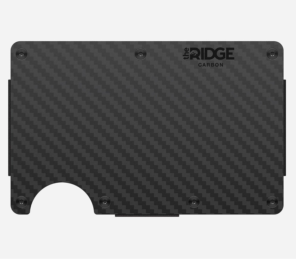 The Ridge Wallet Carbon Fiber Money Clip
