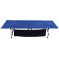 Camp Time Roll-A-Cot Folding Camp Cot, Regular, Royal Blue