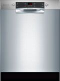 Bosch - 800 Series 24 Front Control Built-In Dishwasher with Stainless Steel Tub - Stainless steel