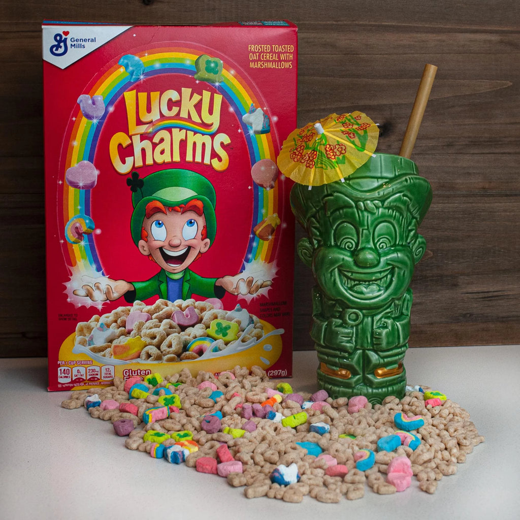 Geeki Tikis General Mills 16-Ounce Ceramic Mug | Lucky Charms Lucky the Leprechaun