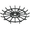 40 inch Heavy Duty Wagon Wheel Fire Pit Grate