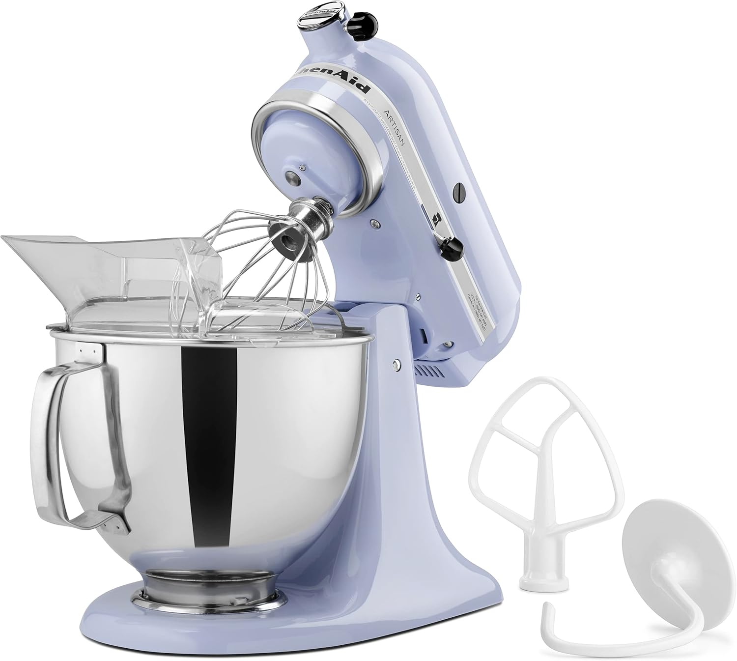 KitchenAid Artisan Series 5 Quart Tilt Head Stand Mixer with Pouring Shield KSM150PS, Cast Iron