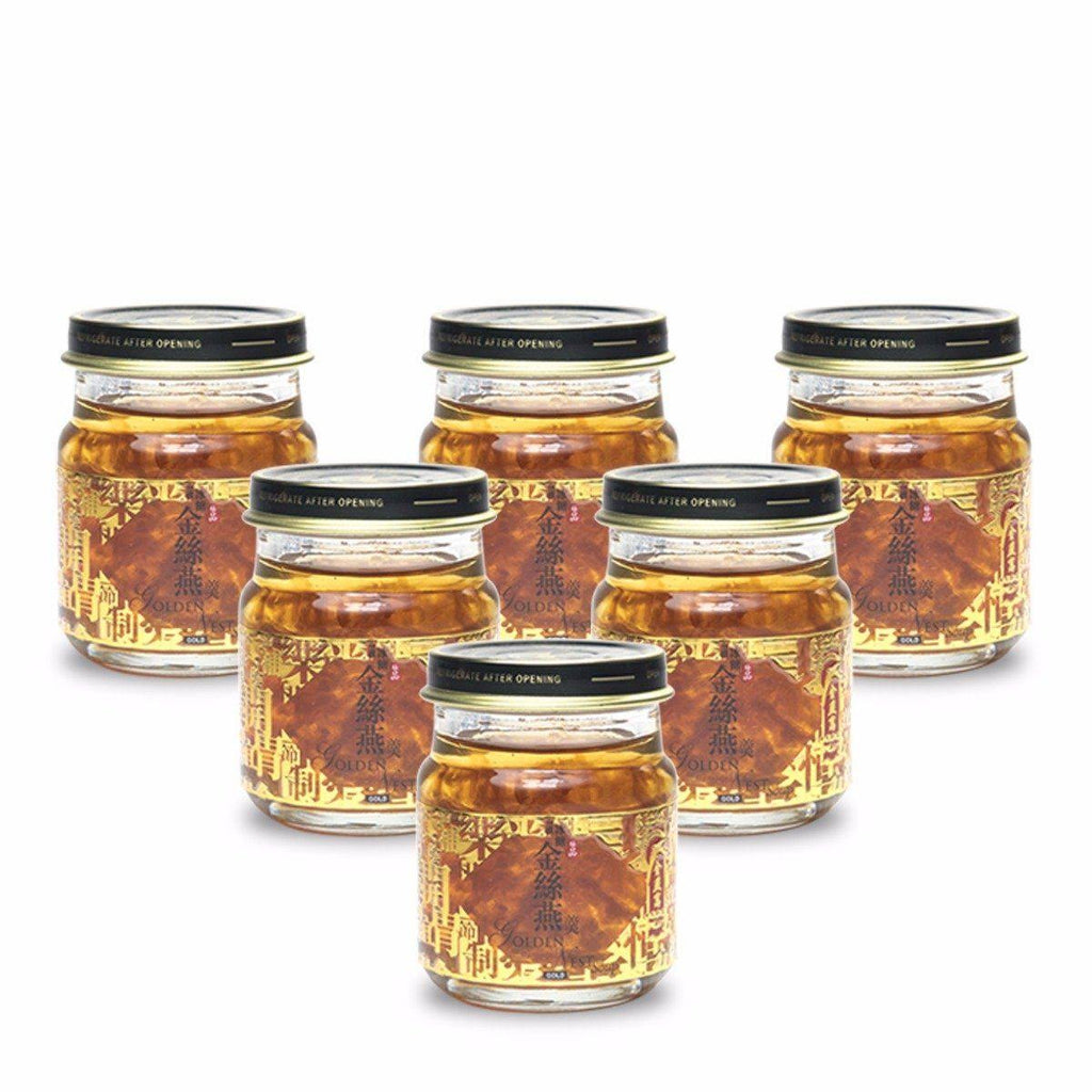Bird’s (Swallow’s) Nest Soup – Original Rock Sugar – Golden Nest 1 Box (6 Bottles x 75ml)