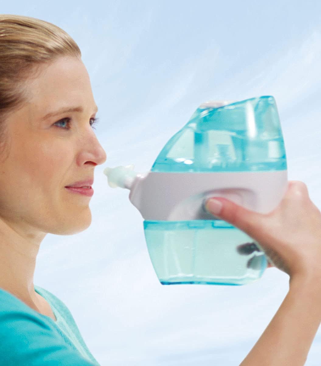 Navage Nasal Care Starter Bundle: Navage Nose Cleaner, 20 SaltPods, Plus Bonus 10 SaltPods