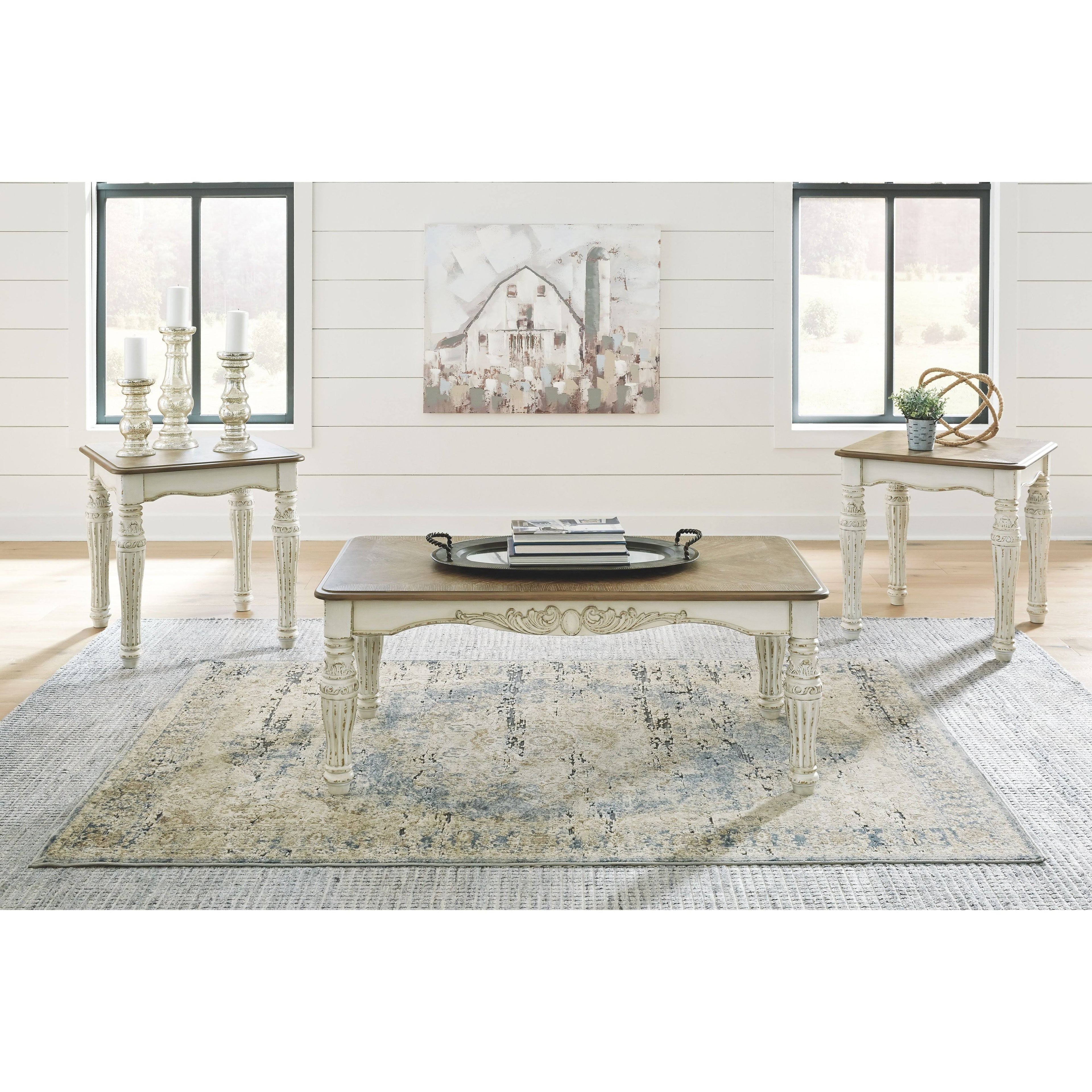 Ashley Realyn Table Set of 3