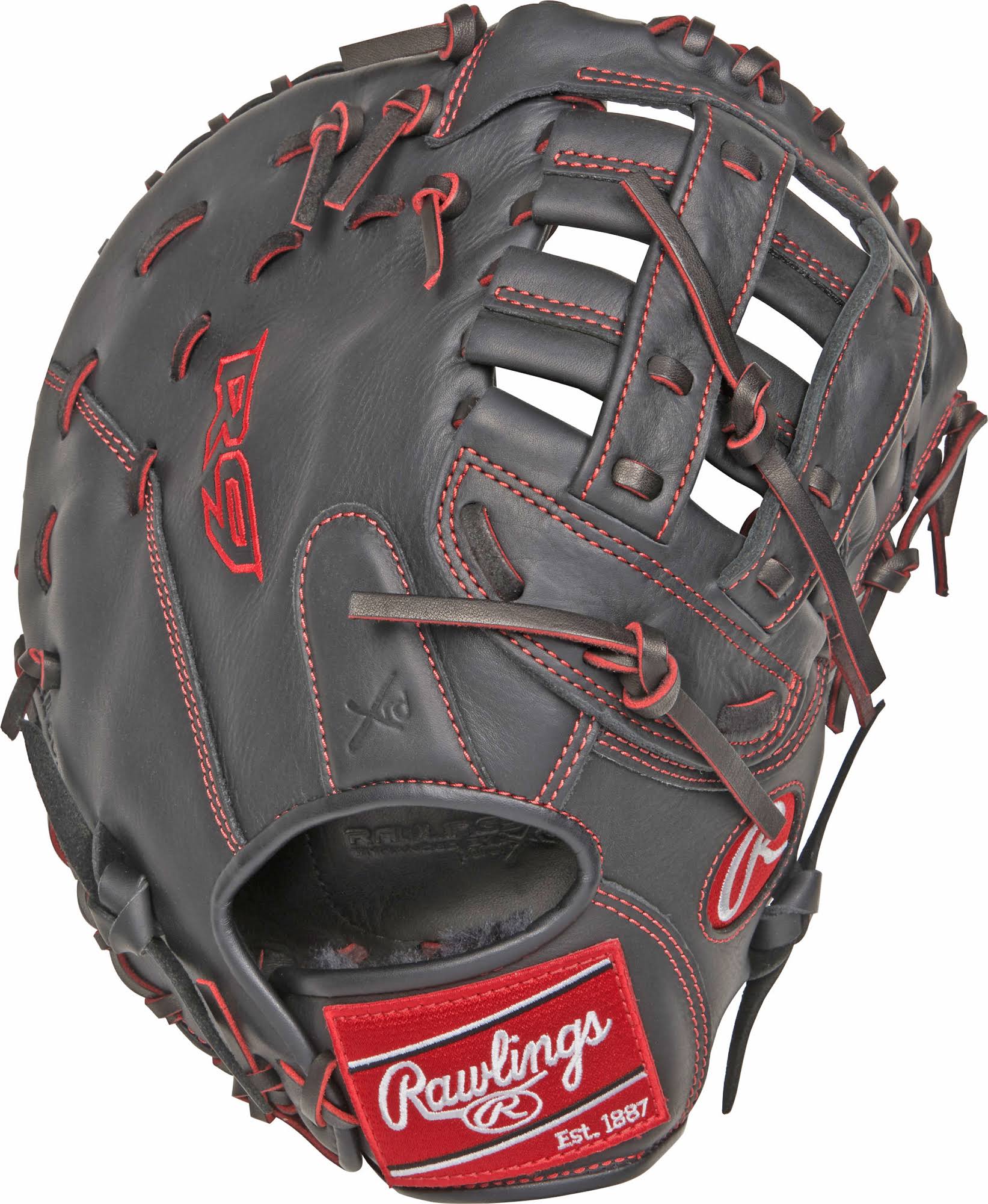 Rawlings R9 Series 12x22 Youth First Base Mitt: R9YPTFM16B