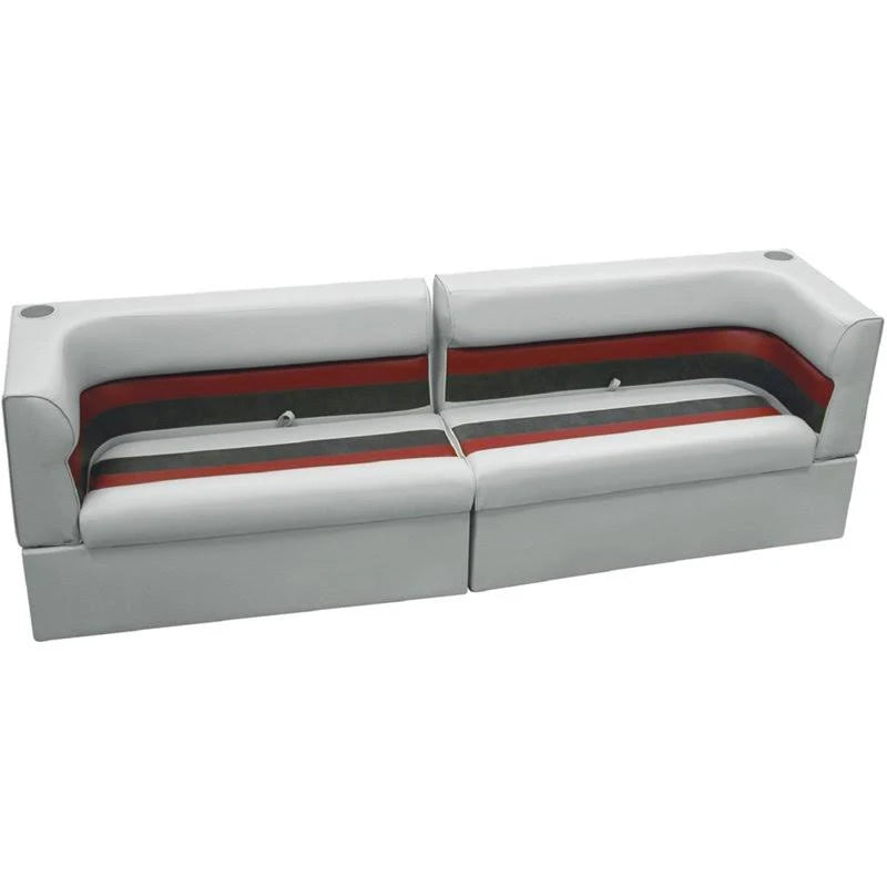 Wise Deluxe Pontoon Rear Boat Group, Gray