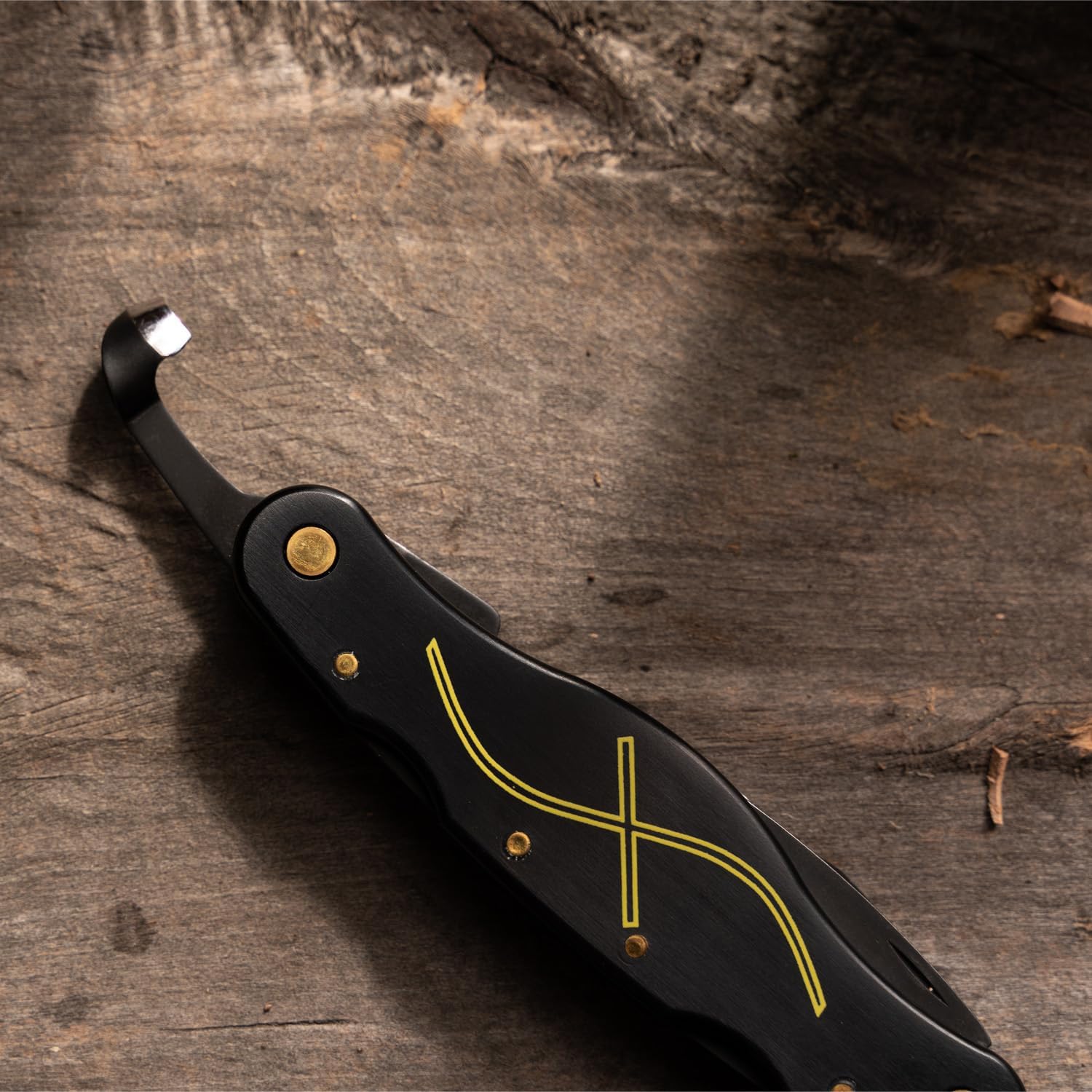 FLEXCUT Pocket Jack for Carvin' 2.0, Light Weight Wood Carving Jackknife Style Tool with 4 Blades, Made in the USA | JKN289