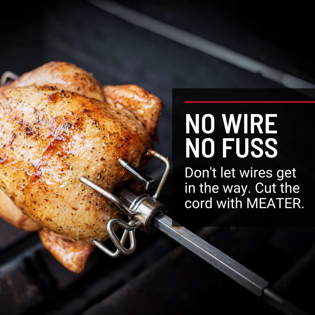 MEATER Plus | Smart Meat Thermometer with Bluetooth | 165ft Wireless Range | for The Oven�� Grill�� Kitchen�� BBQ�� Smoker�� Rotisserie