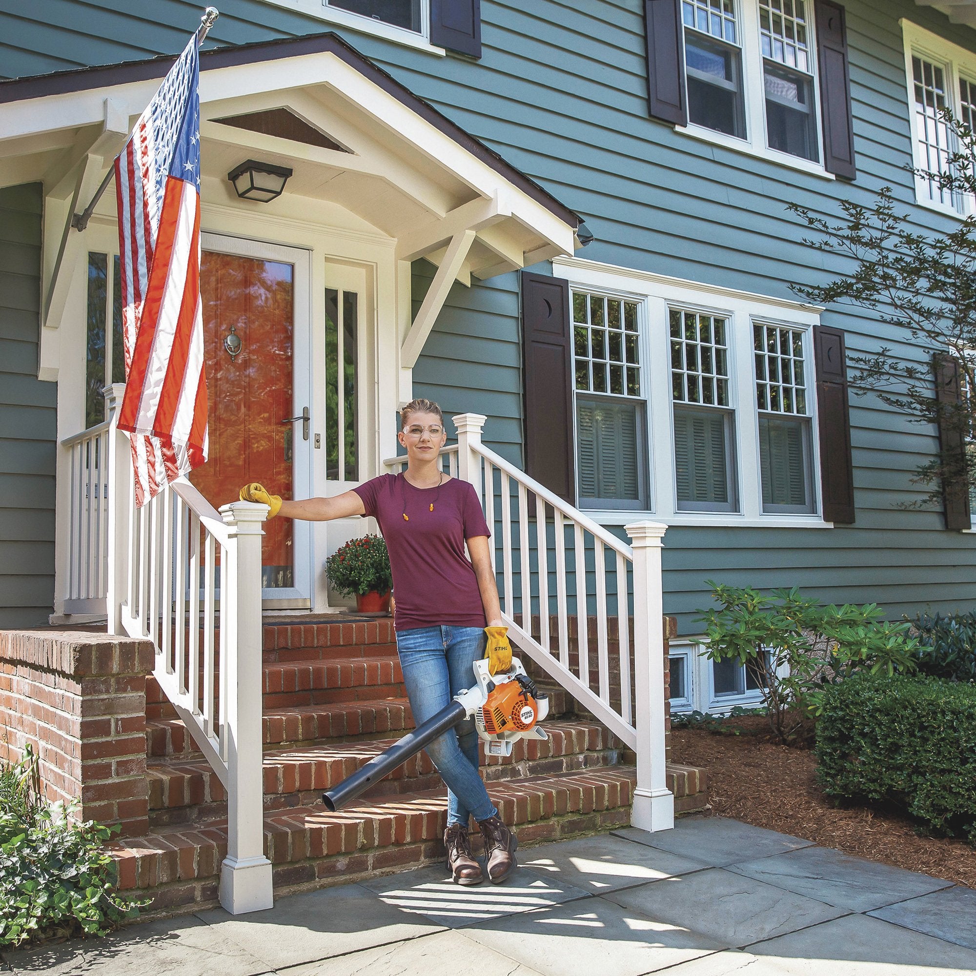 Leaf Blowers Stihl BG 50 Gas-Powered Handheld Blower — 27.2cc, 412 CFM