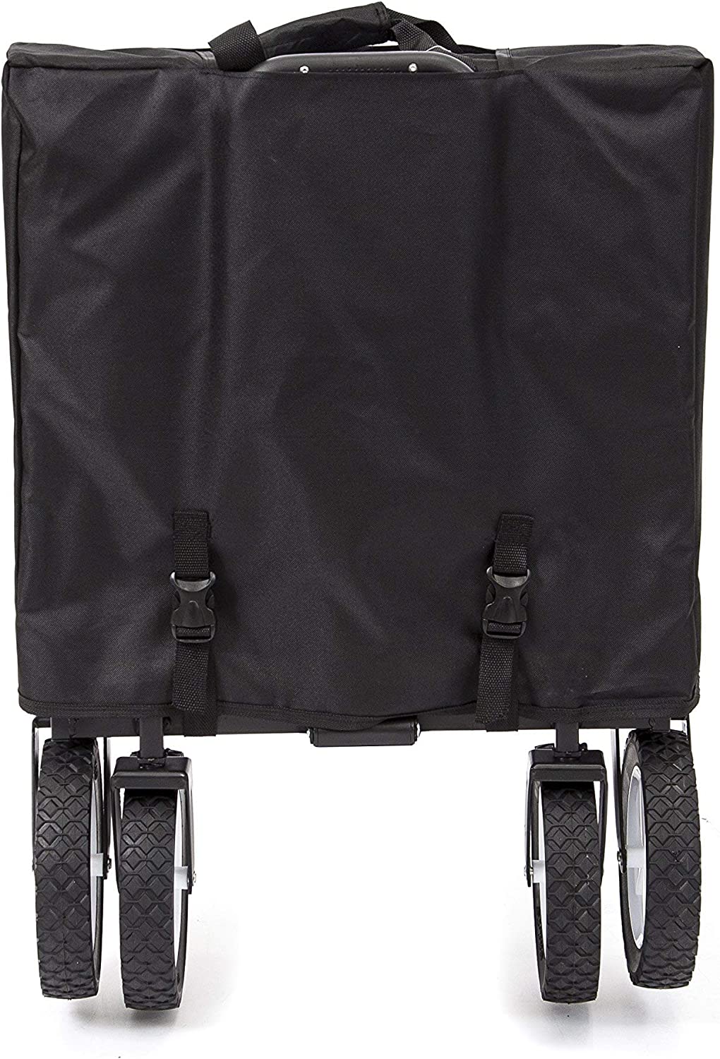 MacSports Collapsible Folding Outdoor Utility Wagon�� Black