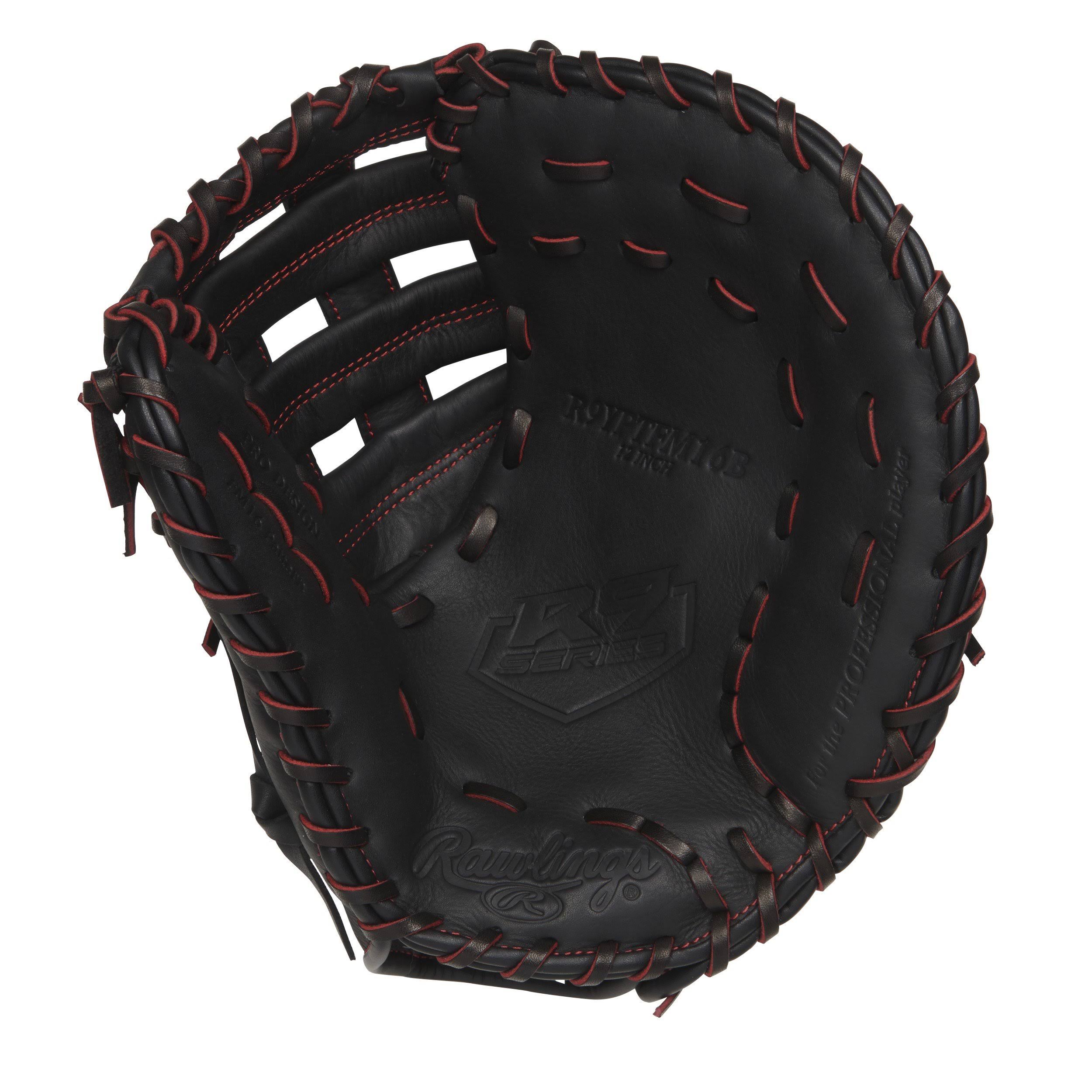 Rawlings R9 Series 12x22 Youth First Base Mitt: R9YPTFM16B