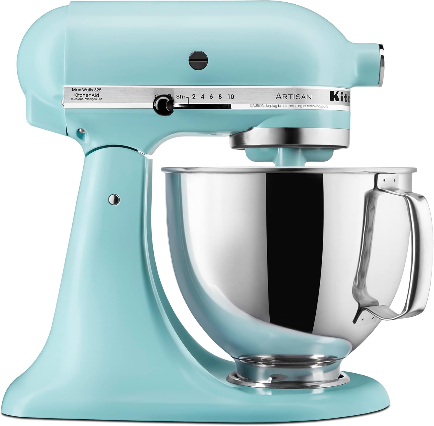 KitchenAid Artisan Series 5 Quart Tilt Head Stand Mixer with Pouring Shield KSM150PS, Cast Iron