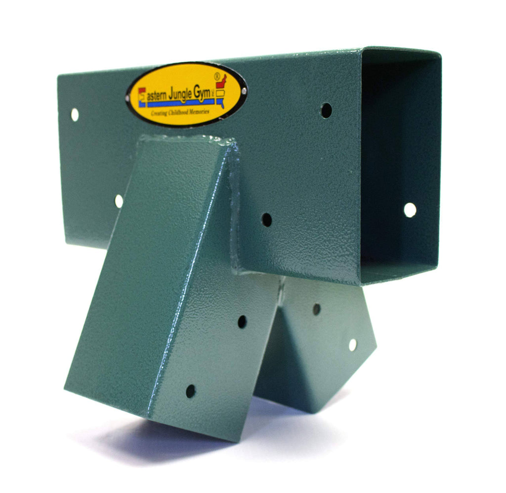 Eastern Jungle Gym Easy 1-2-3 90° A-Frame Swing Set Bracket Heavy Duty for EZ, Simple Install - DIY Swing Set Parts