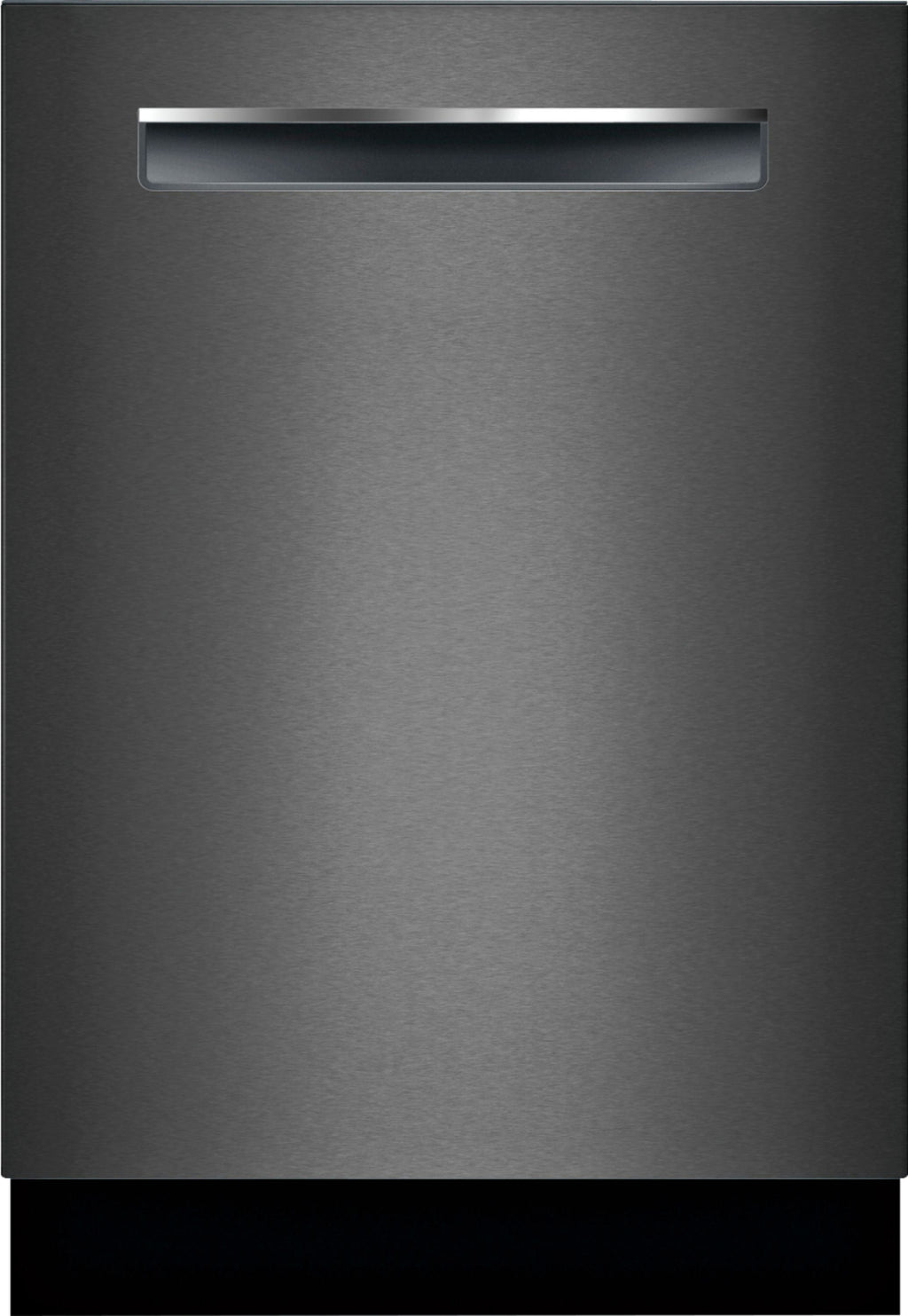 Bosch - 800 Series 24 Top Control Built-In Dishwasher with CrystalDry, Stainless Steel Tub, 3rd Rack, 42 dBa - Black stainless steel
