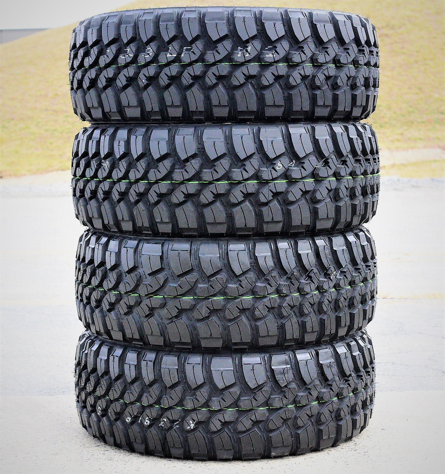 Set of 4 (FOUR) Forceum M/T 08 Plus LT 235/75R15 Load C (6 Ply) MT Mud Tires