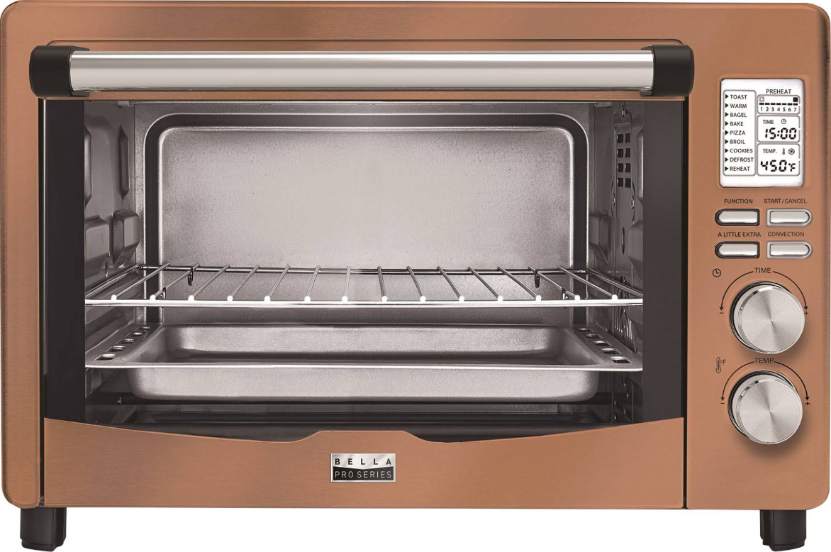 Bella - Pro Series Convection Toaster/Pizza Oven - Copper 90096