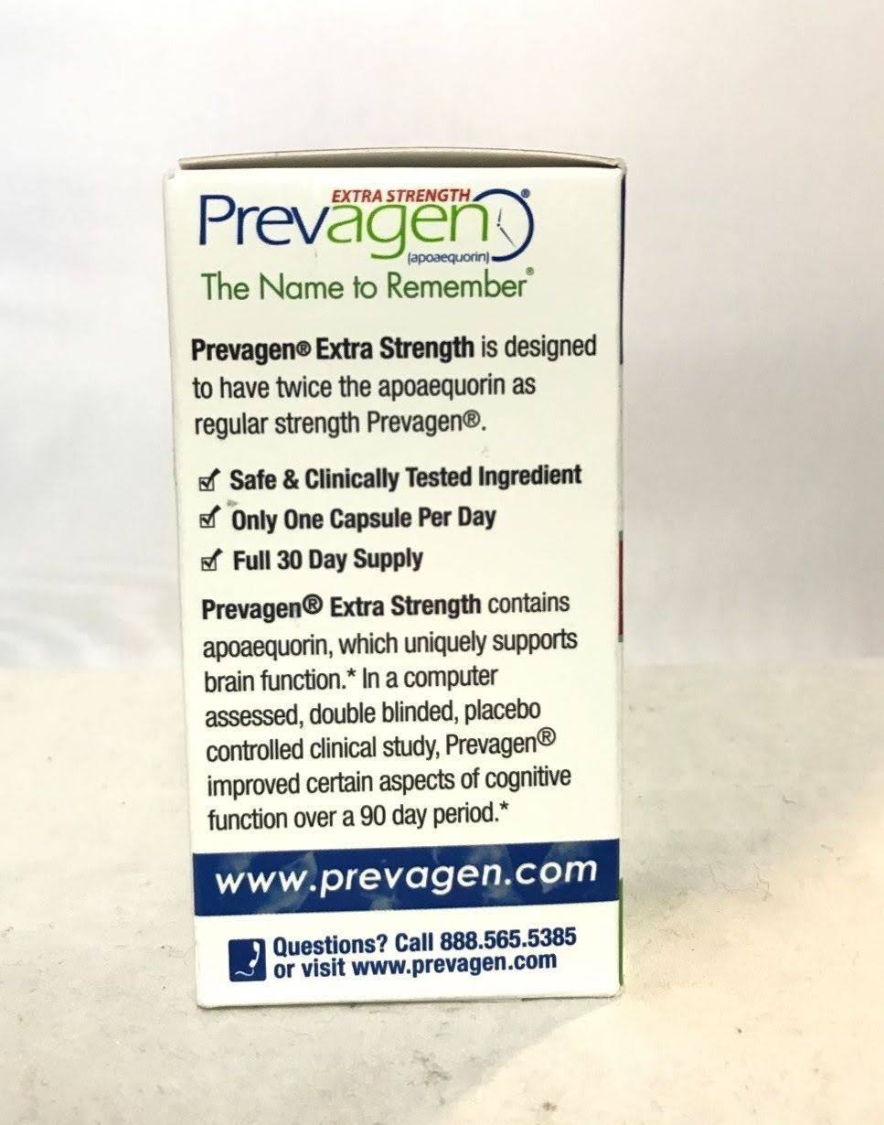 Prevagen Improves Memory Extra Strength Capsules  60 capsules