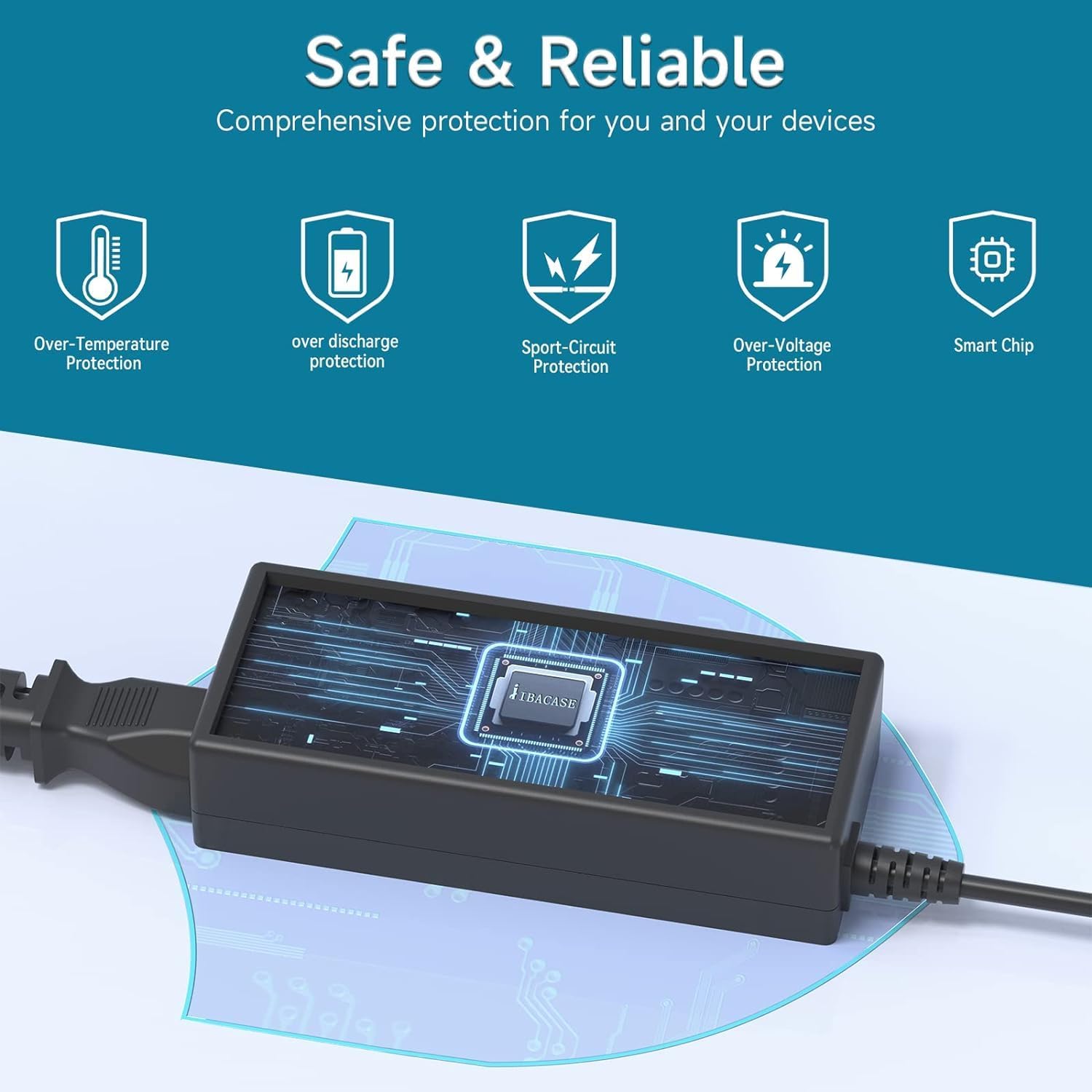 65W 45W IdeaPad Laptop Charger, for Lenovo IdeaPad 3 5 330 330s 320 310 S340 S145 100 110 110s 120S-11IAP 100S-11IBY 130-15AST 510s 530s 710S Flex 5 4 14 ADL45WCC Laptop Power Supply Cord