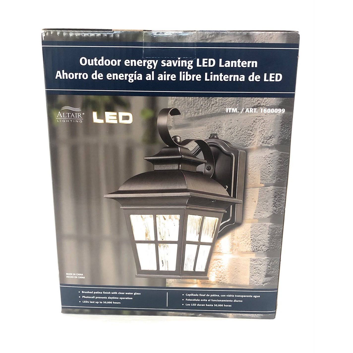 Altair Lighting Outdoor Energy Saving LED Lantern