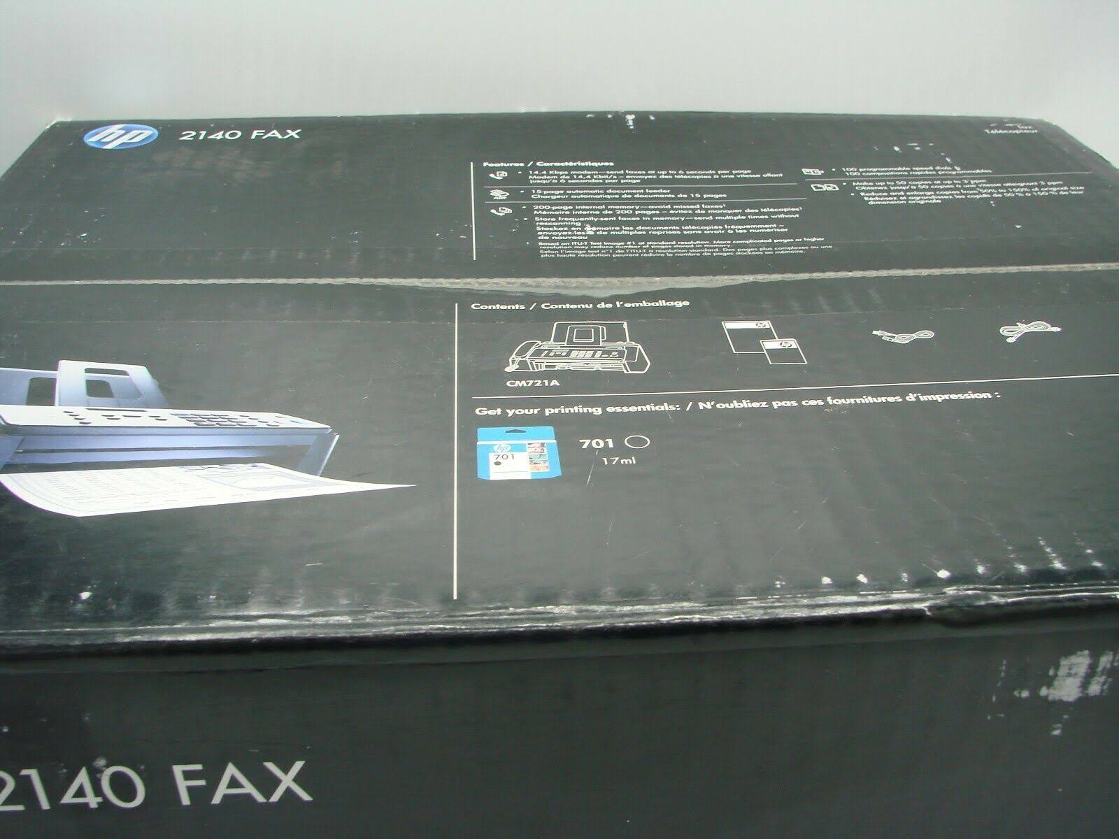 HP 2140 Fax/Copier Machine