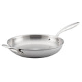 Breville Thermal Pro 12.5x22 Clad Stainless Steel Fry Pan with Helper Handle