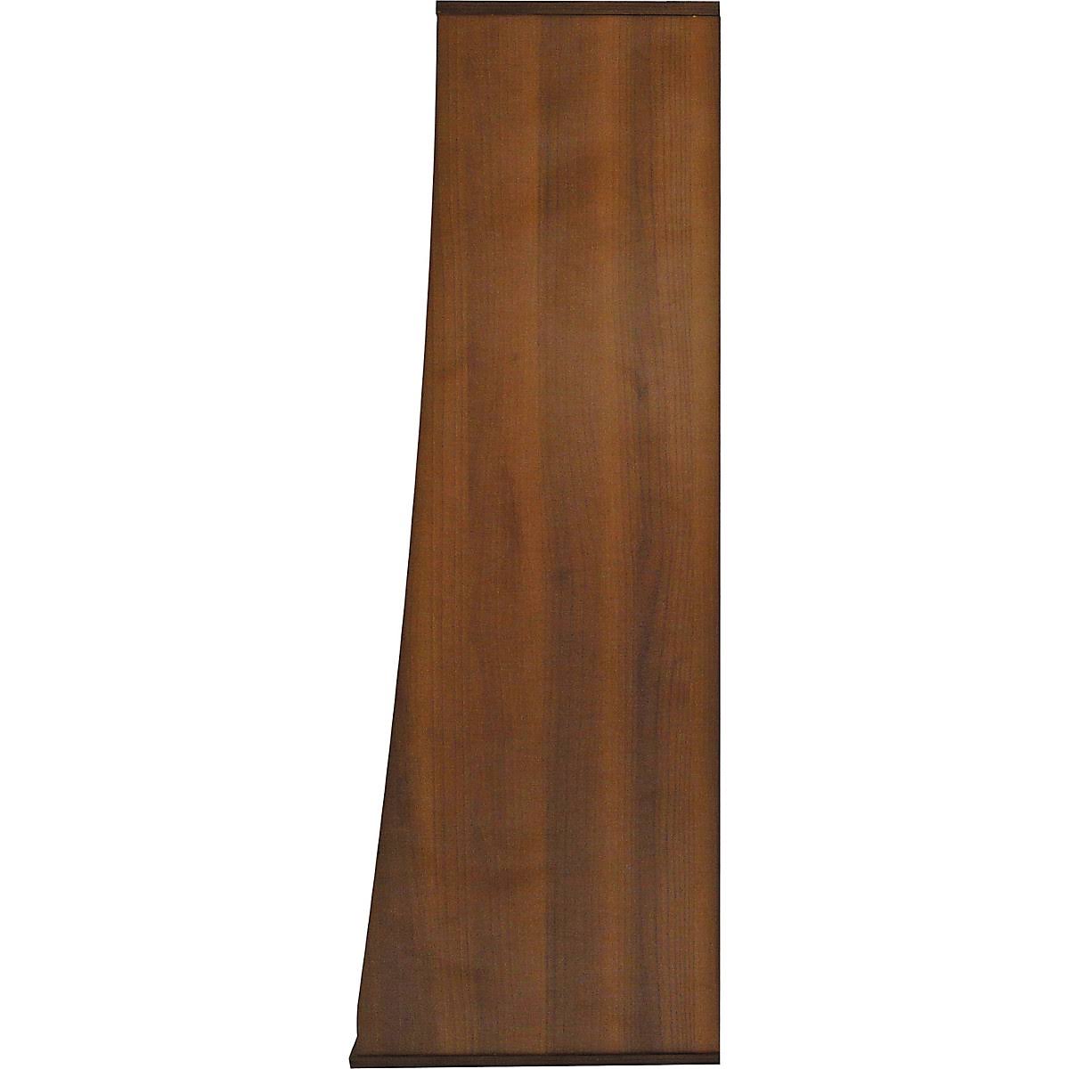 Sefour RS300 500 LP Vinyl Storage Unit Tobacco Walnut