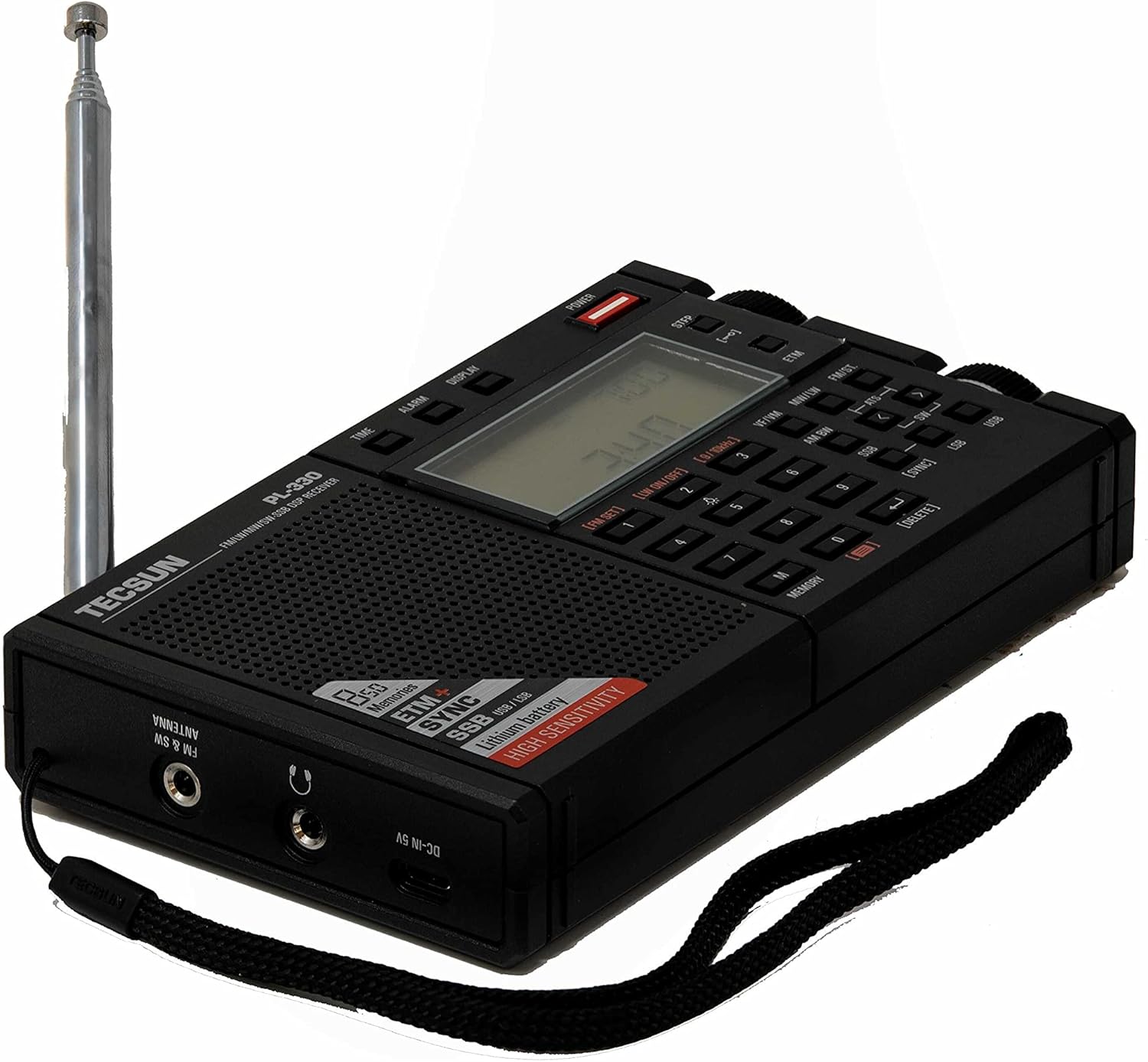 Tecsun Digital PL330 AM/FM/LW/SW Worldband Radio with Single Side Band Receiver