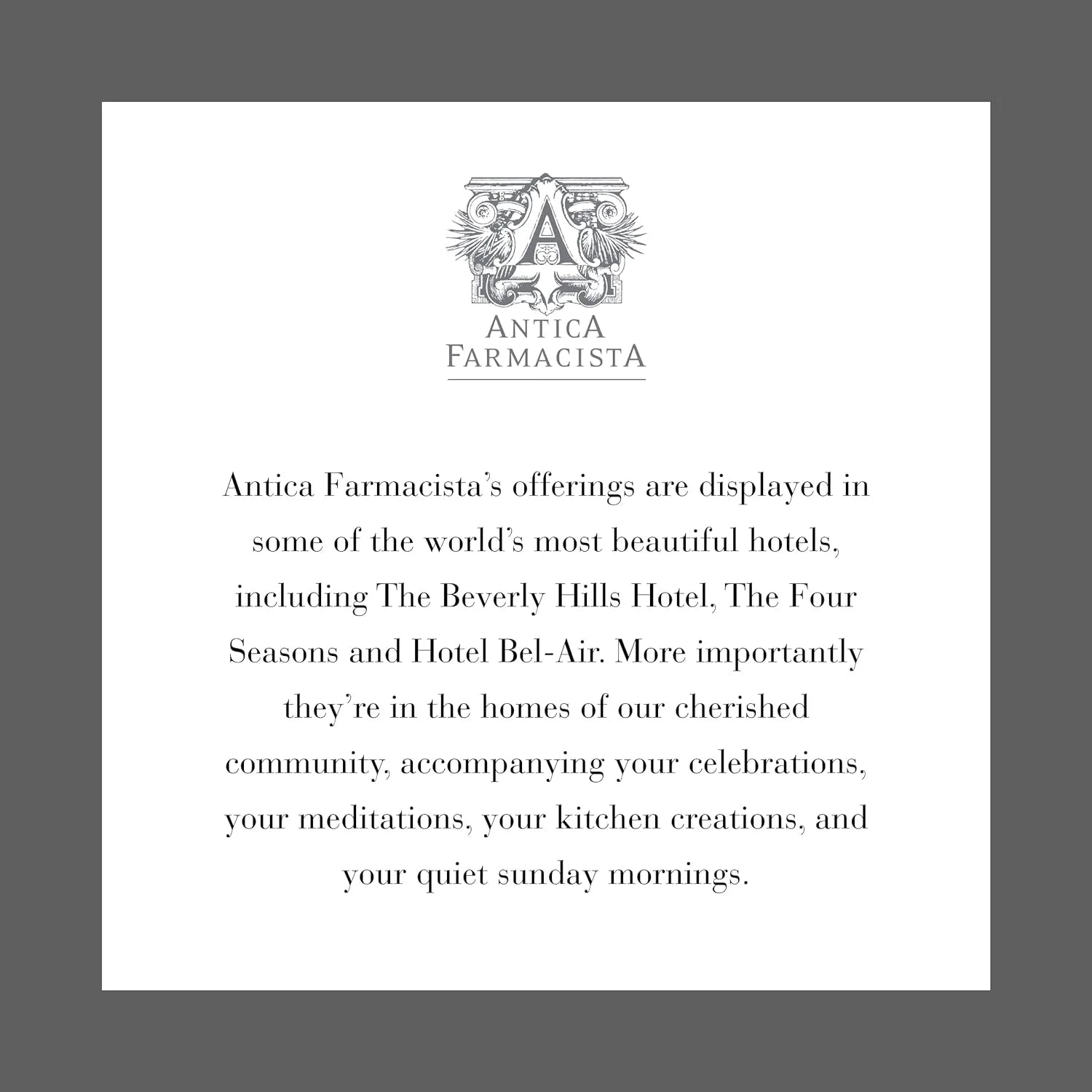 Antica Farmacista Diffuser - Santorini 500ml/17oz