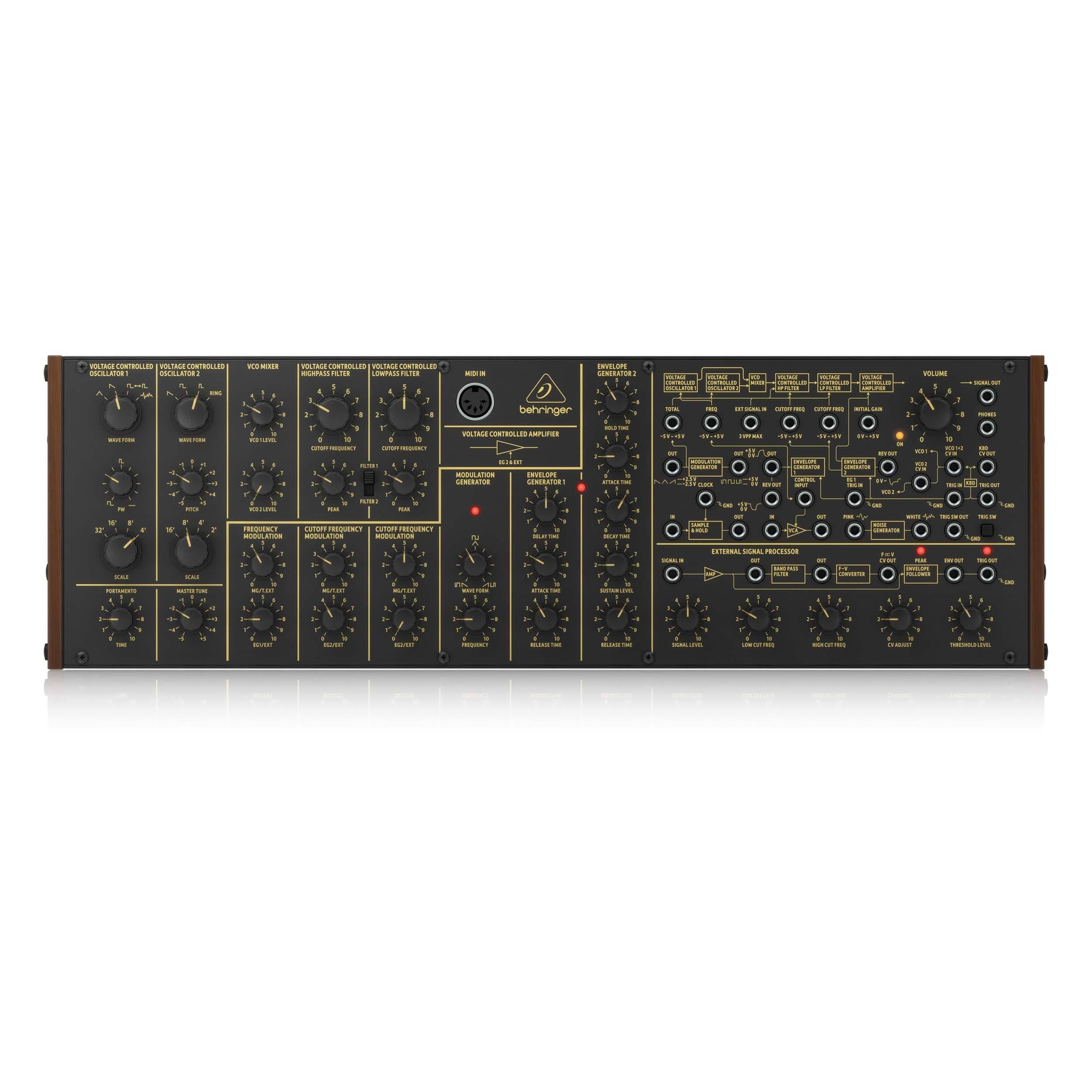 Behringer K-2 Analog u0026 Semi-Modular Synthesizer