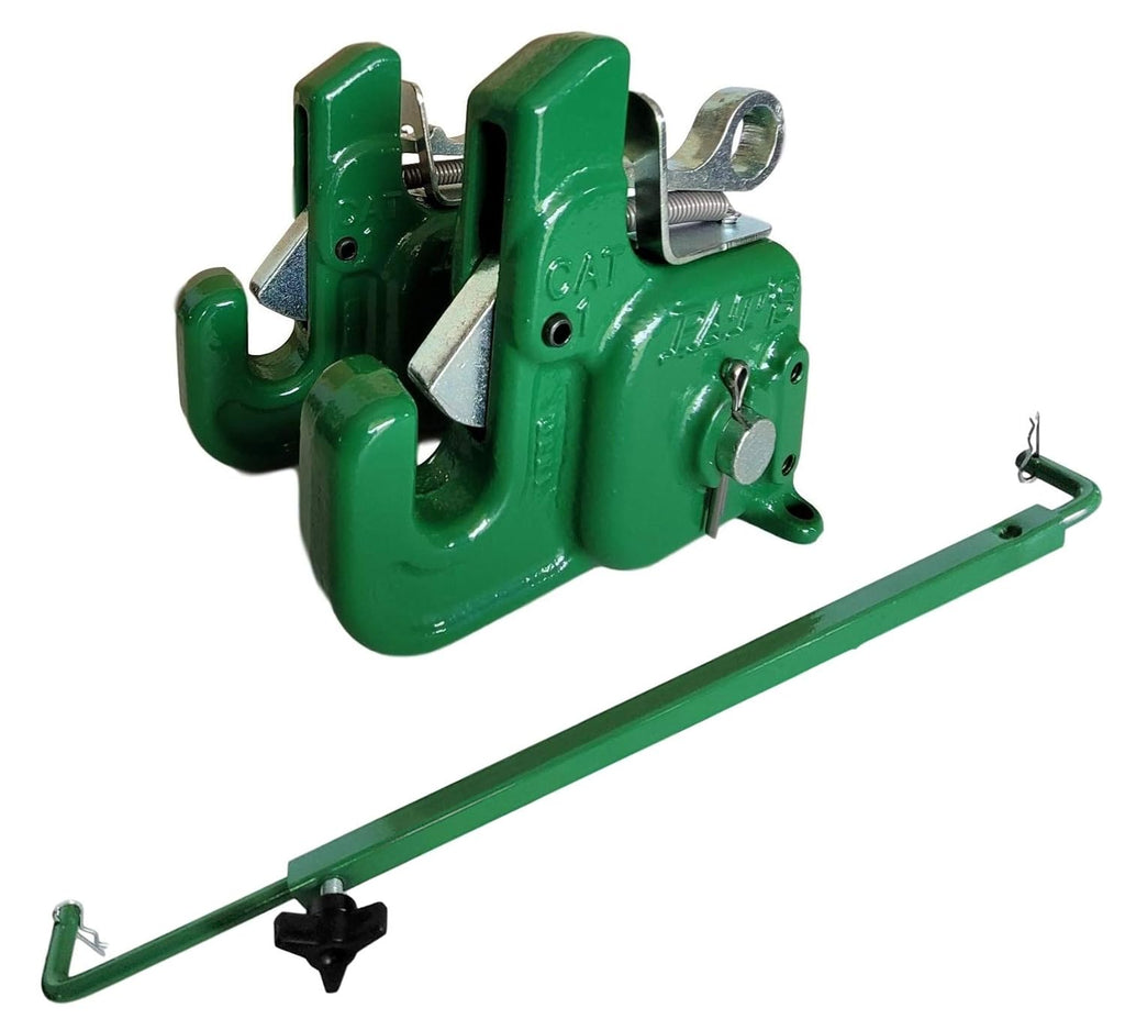 Pat's Easy Change with Stabilizer Bar - Best Quick Hitch System On The Market – Flexible, Durable and Affordable (RED CAT #1)