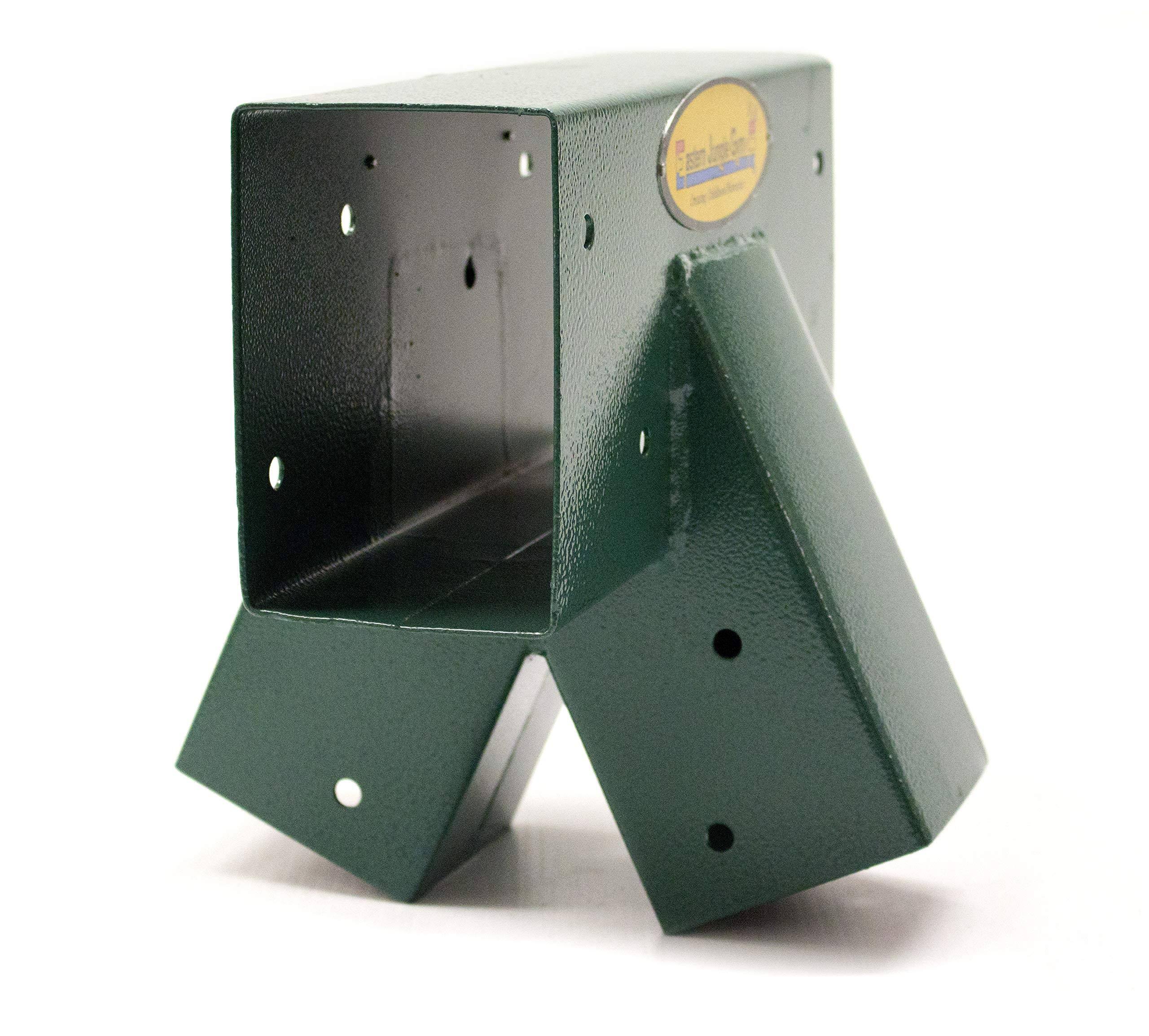 Eastern Jungle Gym Easy 1-2-3 90° A-Frame Swing Set Bracket Heavy Duty for EZ, Simple Install - DIY Swing Set Parts