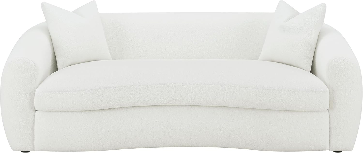 Coaster Home Furnishings Isabella Upholstered Tight Back Sofa White