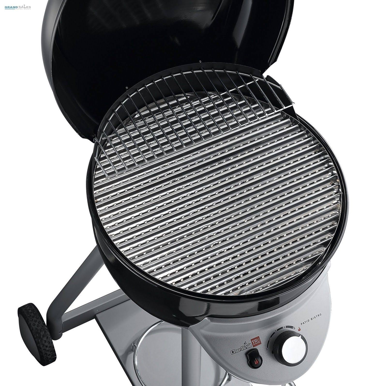 CharBroil TRUInfrared Patio Bistro Gas Grill  Black