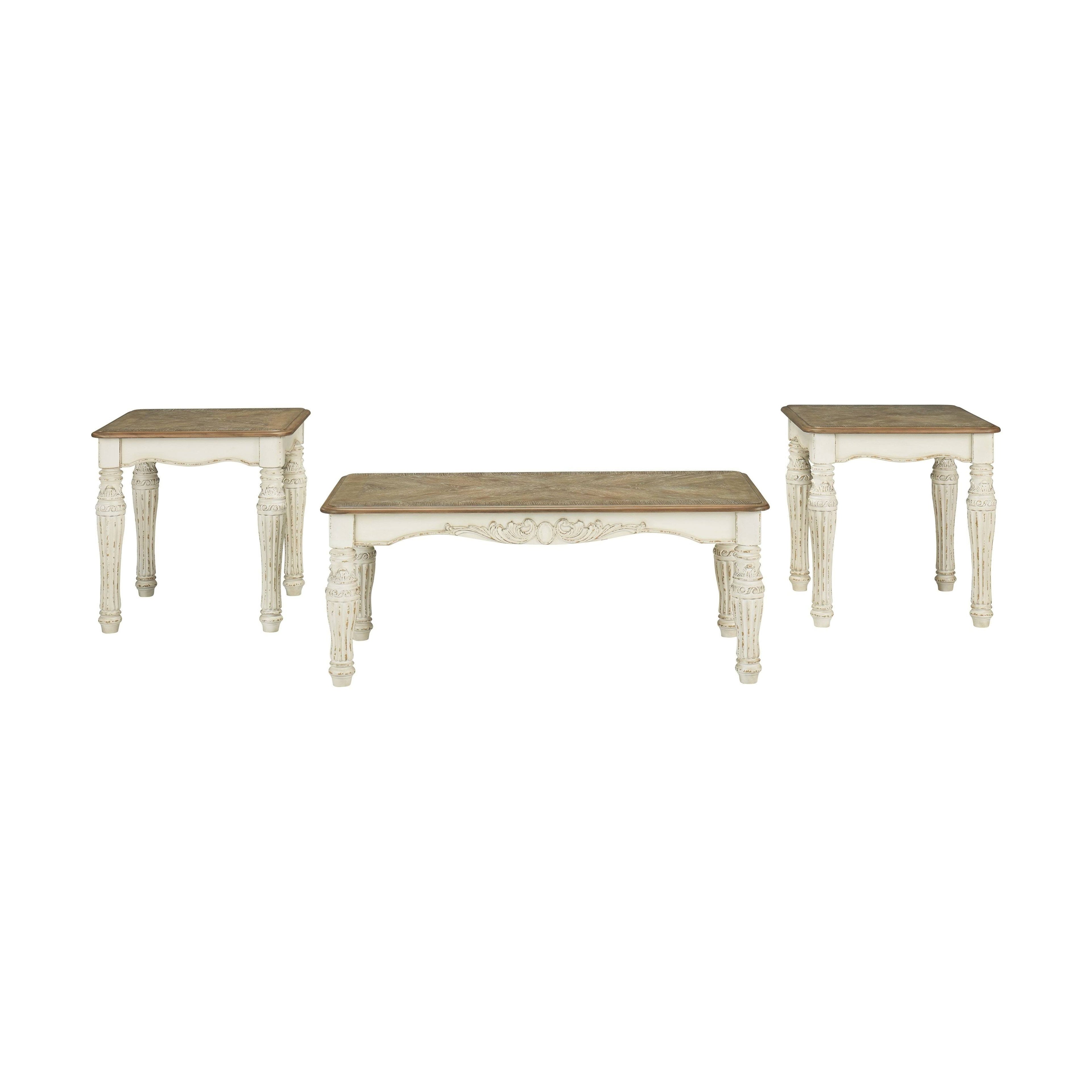 Ashley Realyn Table Set of 3