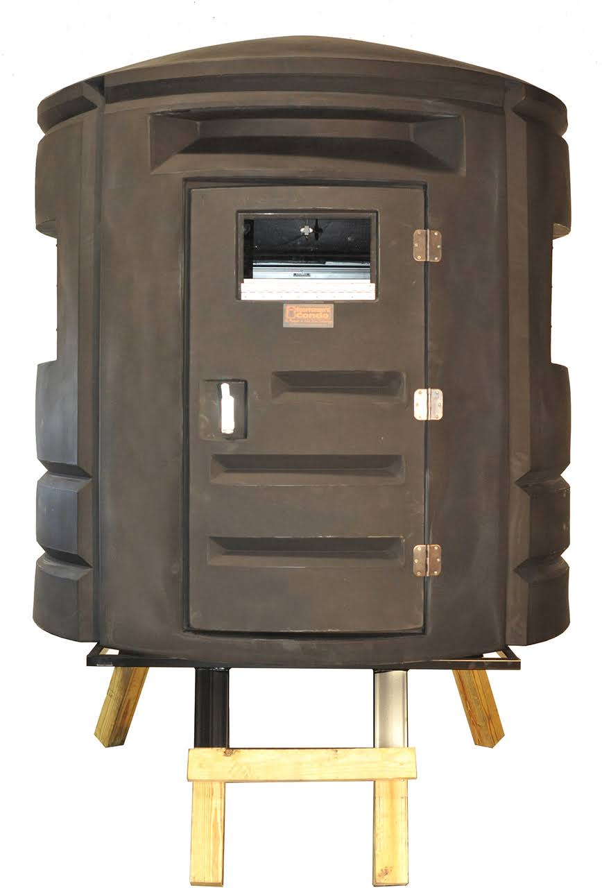 Sportsmans Condo SC5 | Solid Deer Hunting Blind with Sliding Windows | Loaded | 6.5' x 6'
