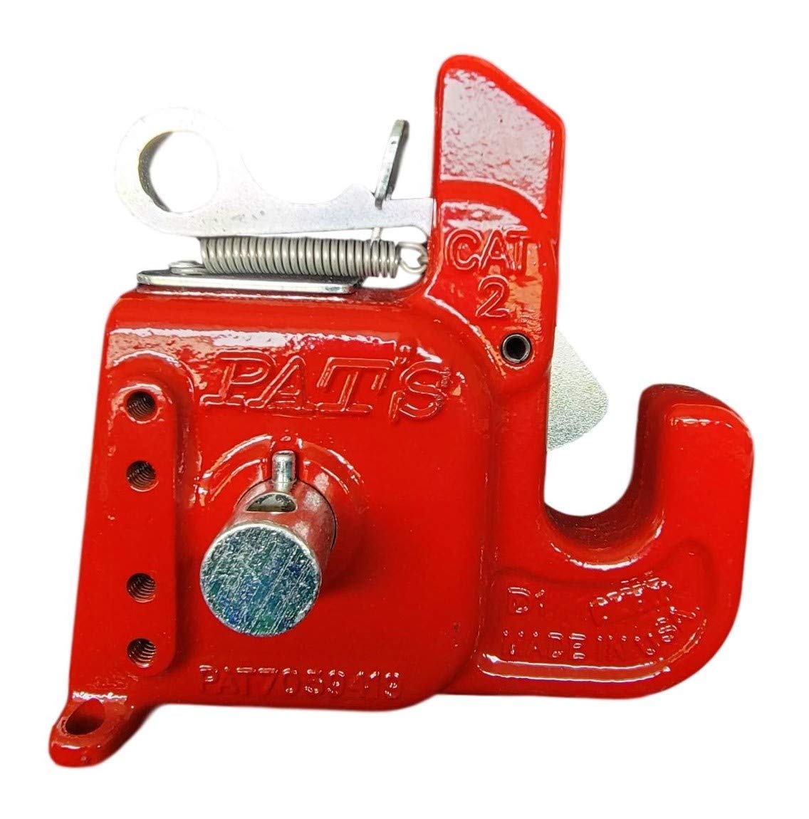 Pat's Easy Change with Stabilizer Bar - Best Quick Hitch System On The Market – Flexible, Durable and Affordable (CAT #1 Green)