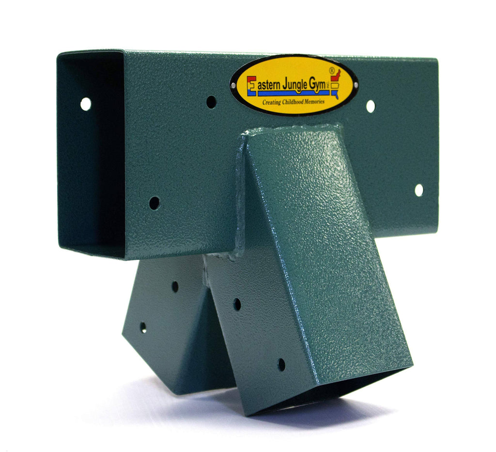 Eastern Jungle Gym Easy 1-2-3 90° A-Frame Swing Set Bracket Heavy Duty for EZ, Simple Install - DIY Swing Set Parts