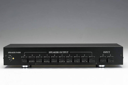 10 Zone  Pair Speaker Selector Switch Switcher with Volume  Level Control SPECIALTYAV