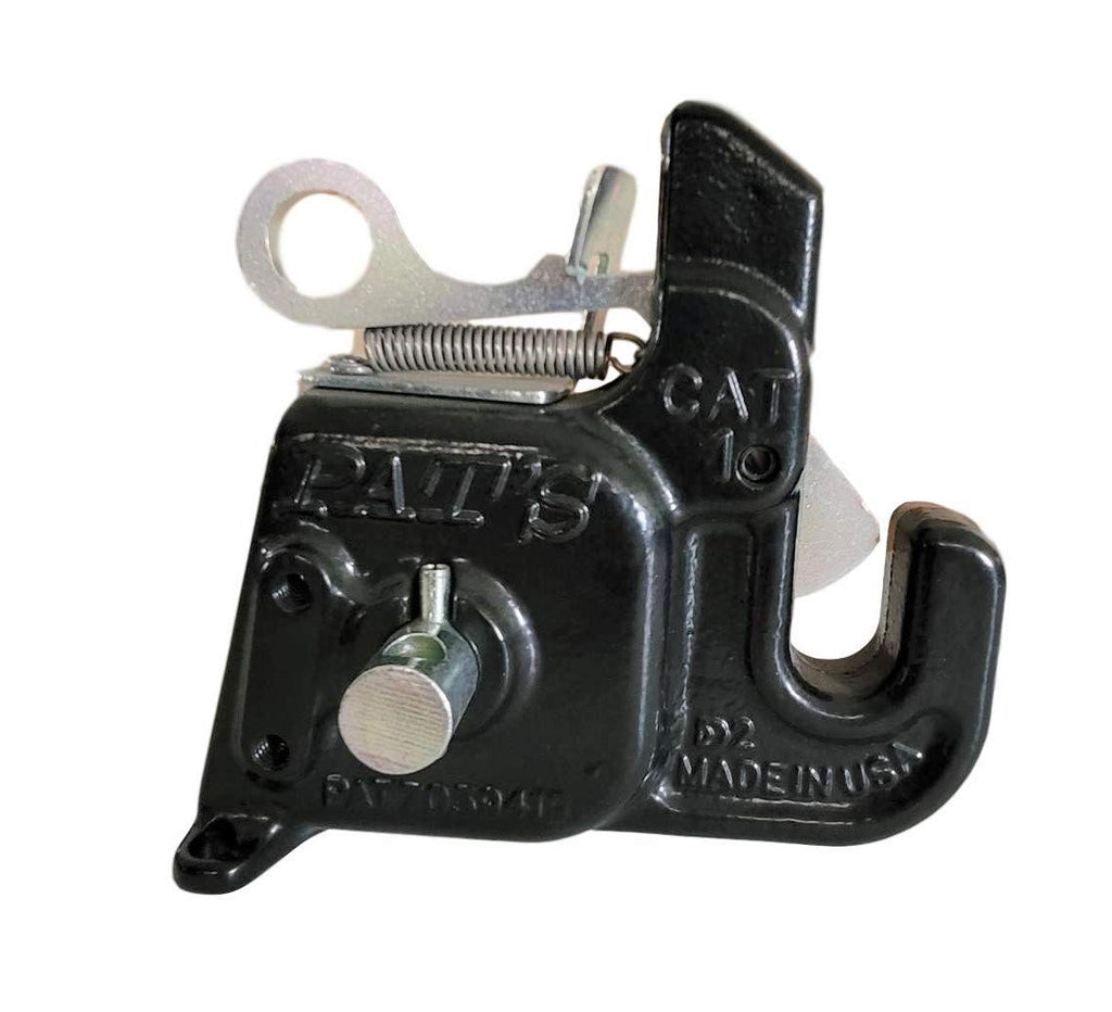 Pat's Easy Change with Stabilizer Bar - Best Quick Hitch System On The Market – Flexible, Durable and Affordable (CAT #1 Green)